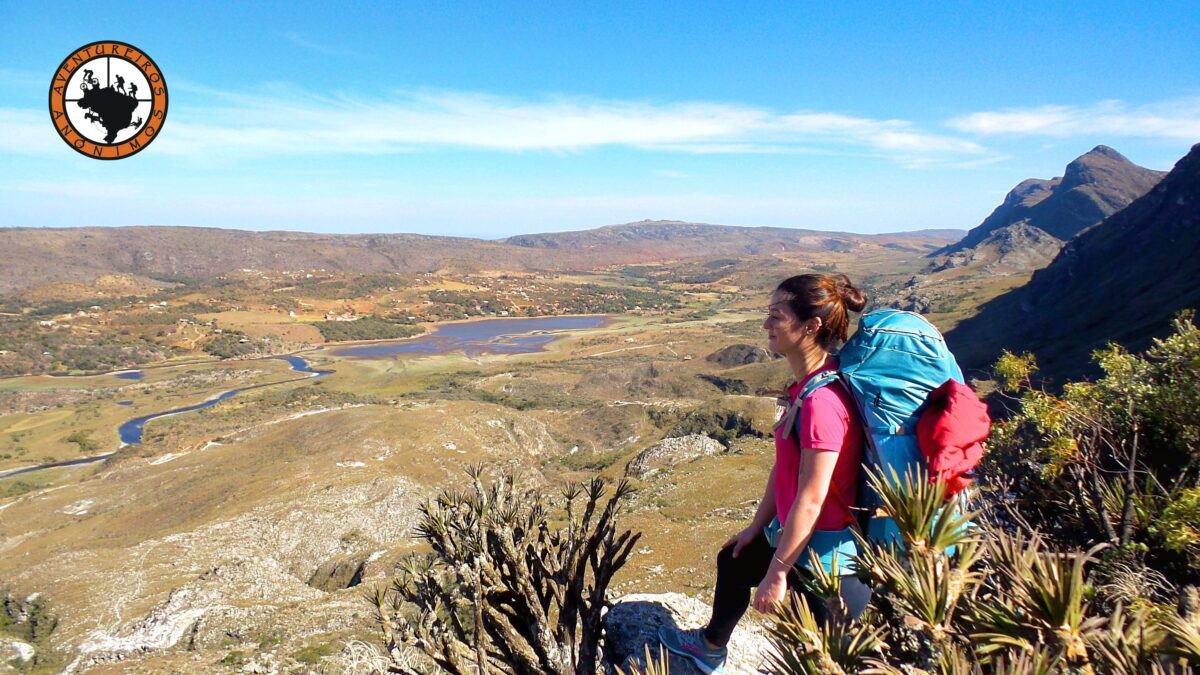 Alagado de Lapinha, vista do mirante, Travessia Lapinha Tabuleiro.