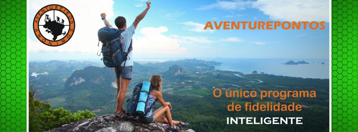 AVENTUREPONTOS,  o único programa de fidelidade inteligente.

Viajando com os Aventureiros Anônimos, você ganha cashback de verdade, pontos fidelidade, desconto aniversário e muito mais